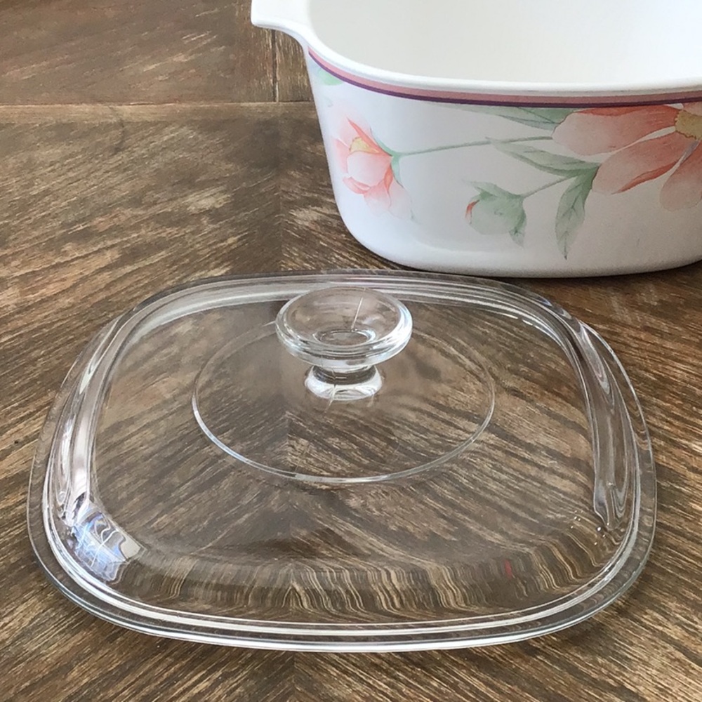 Vintage Corning Ware  "Peony Floral" pattern - Picture 9 of 16